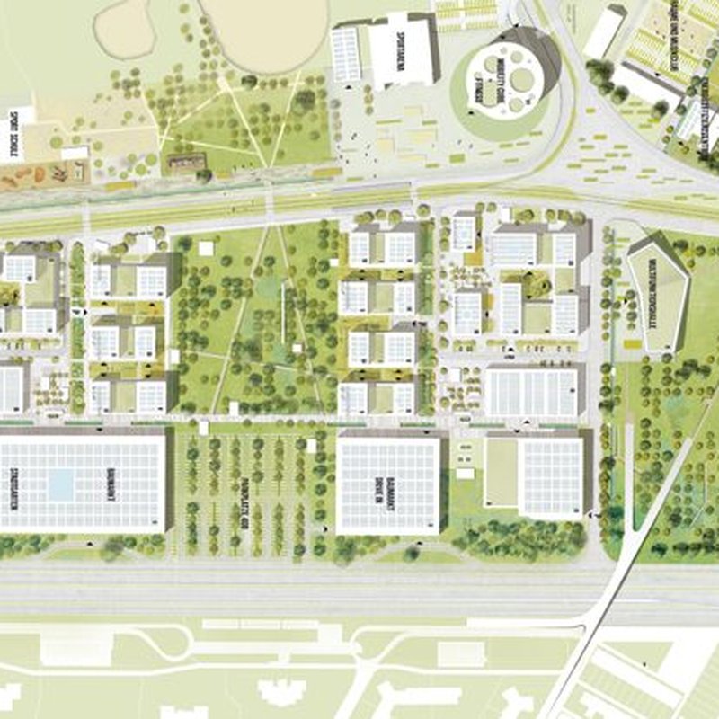 Hybrid Landscape — Europan 14, Mannheim