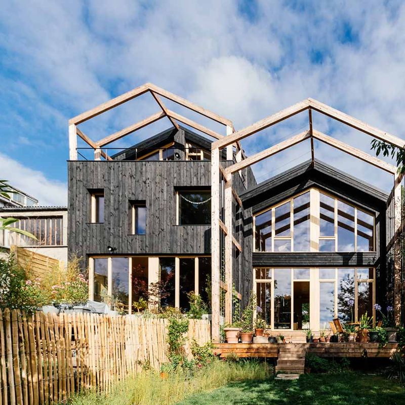Haus KW+FP — Zwei Passivhäuser, Noisy-le-Sec